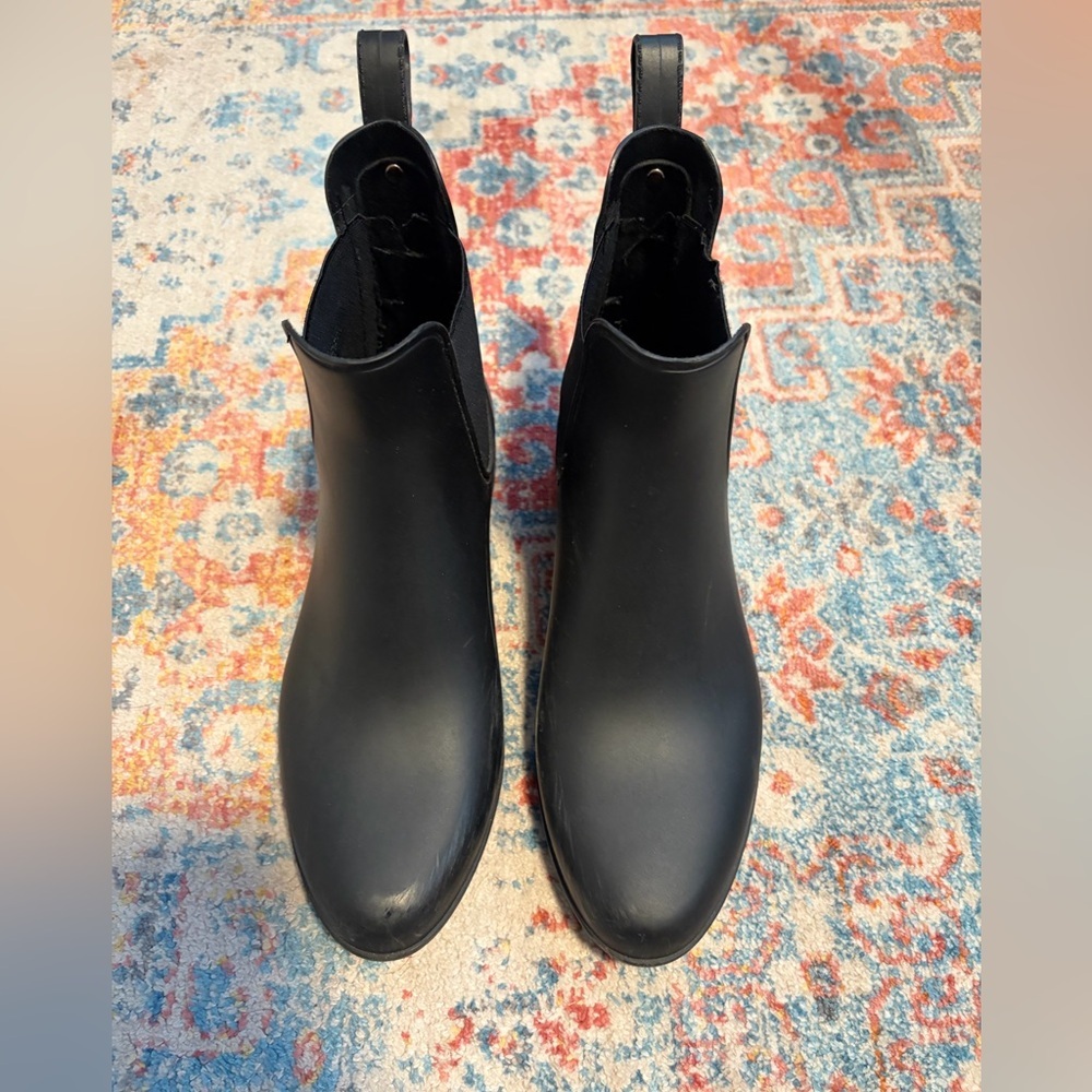Sam Edelman Tinsley black rubber rain boots